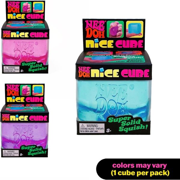 NeeDoh Nice Cube - Assorted - 1 Pack